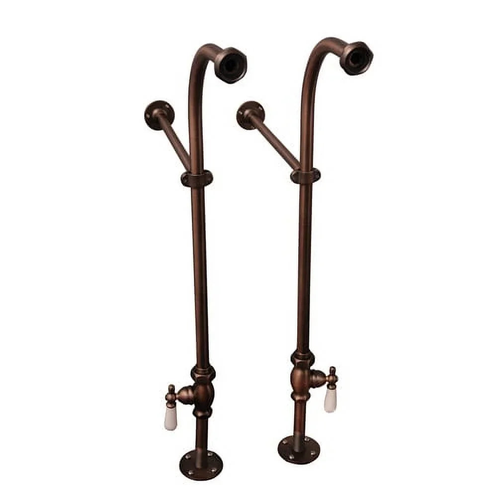 '- Tub Kit 60  Roll Top  Shower Rd  Filler  Supplies  Drain-Oil Rubbed Bronze