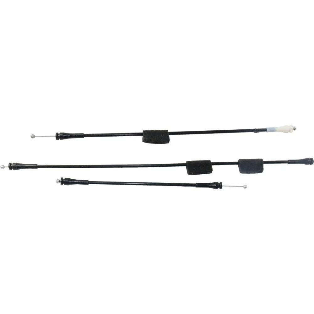 Pair Set of 2 Door Latch Cables Rear Driver & Passenger Side for  Van