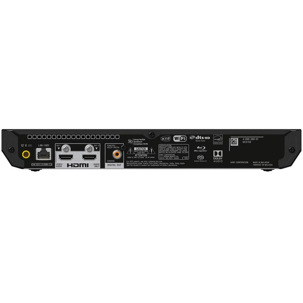 Sony 4K Ultra  Blu Ray Player with Dolby Vision (-) with 1 Year Extended Warranty