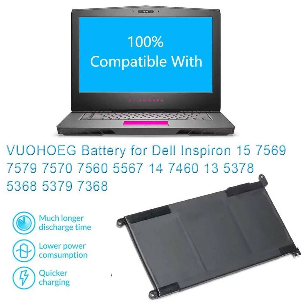 42WH  Battery for Dell Inspiron 5565 7573 Series