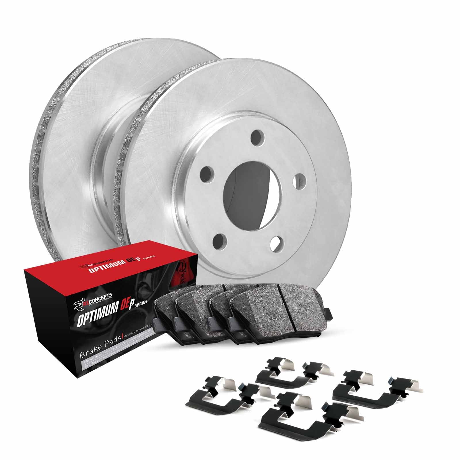 Concepts Front Brakes and Rotors Kit
