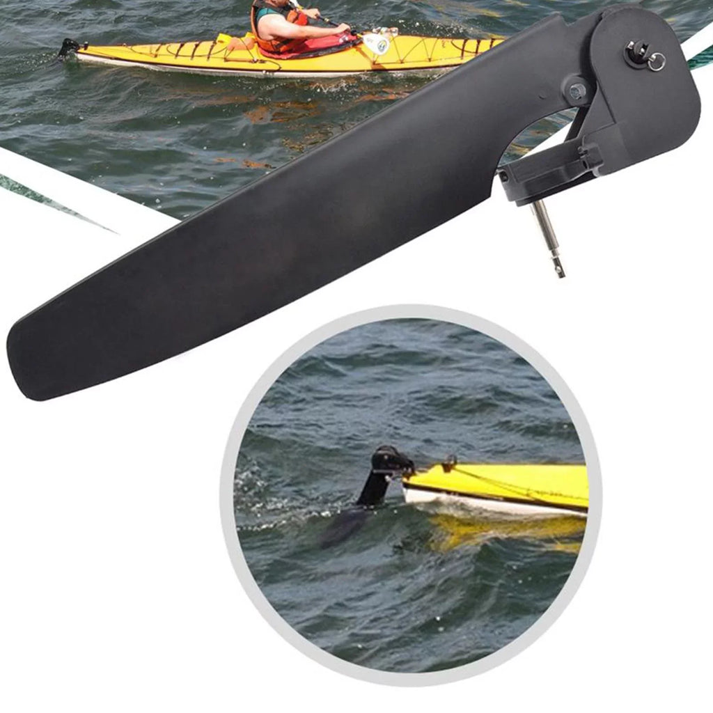 Nylon Kayak Boat Rudder Tackle Steering System Adjustable Tackle Universal Kayak Angling Fixation for Canoe Tail Fishing Sea Part 80mm pin