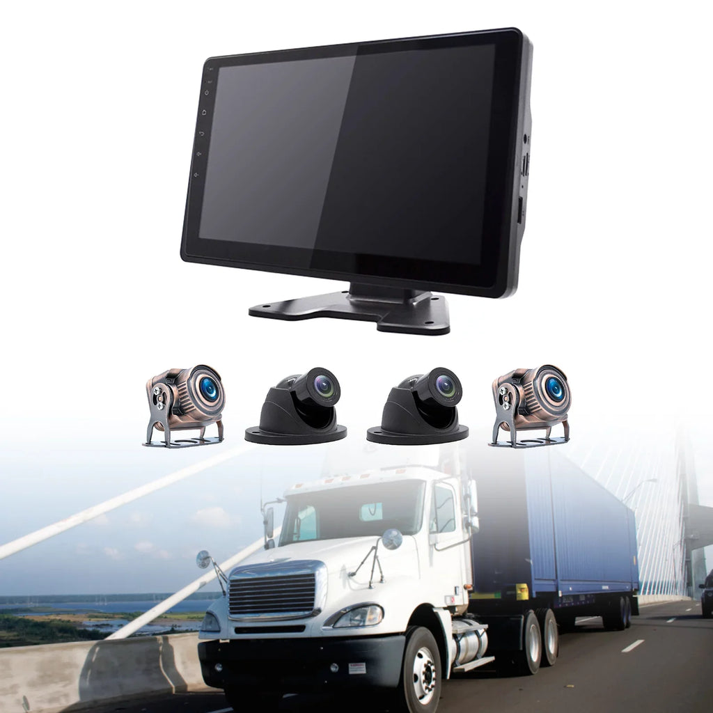 10.1"Monitor  Driving Video Recorder Touch Screen  for  Truck Bus Camera