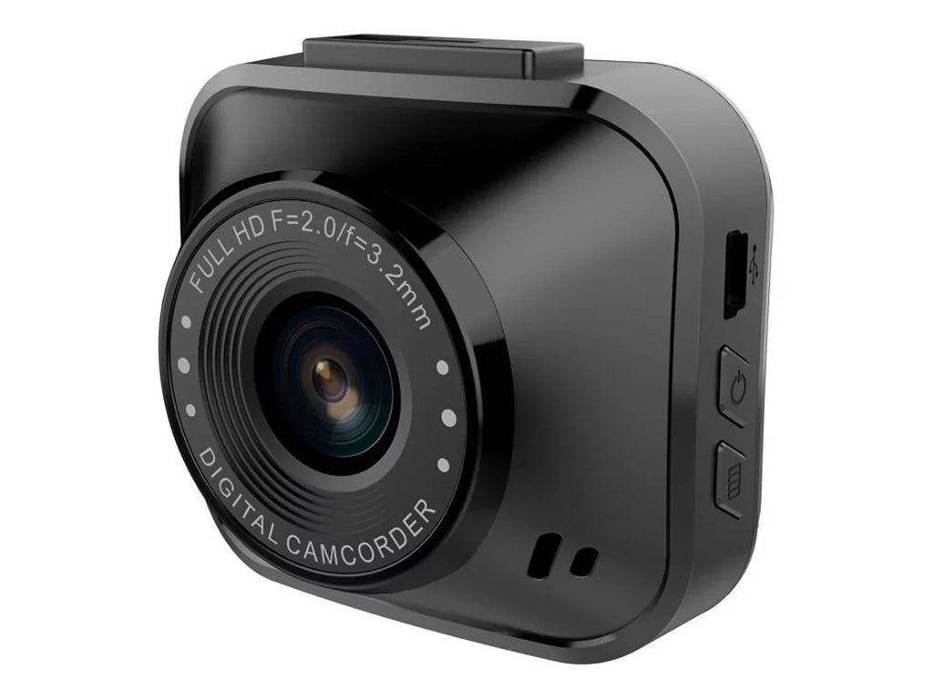 myGEKOgear - Orbit 122 - 1080P Dash Cam, -Sensor, 8GB MicroSD Card and 2 Blindspot Mirrors Included