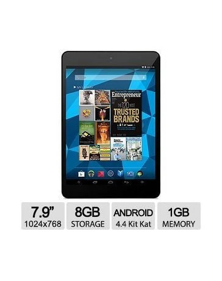 Ematic  7.9″  Tablet 8GB Quad Core (Green) - New