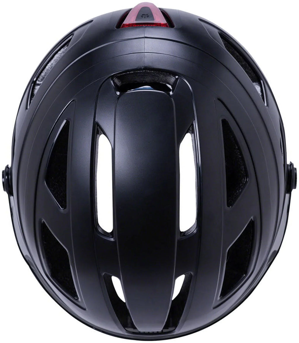 Kali Protectives Cruz Plus Helmet Eye Shield w/ Rear Light Matte Black, Large/