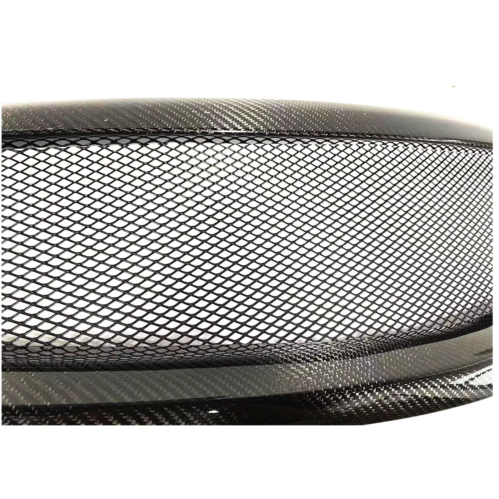 Front Car Bumper Grille Grill for Infiniti   Nissan Skyline 2010-2014 Sedan Carbon Fiber