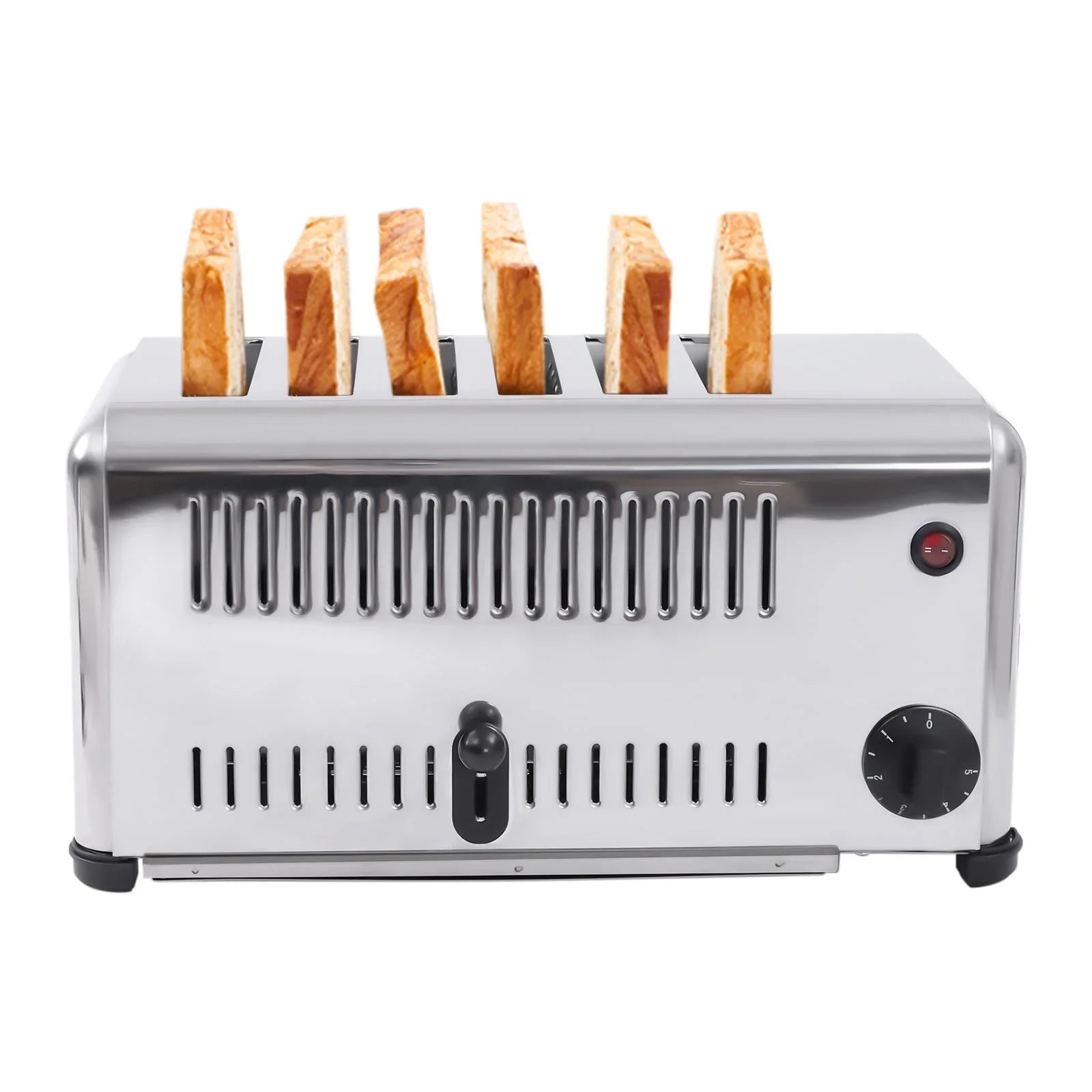 Wuzstar 6 Slices Toaster Commercial Bread Baking Machine for Toast Sandwiches Meatloaf
