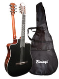6 Strings classical /6 Strings Acoustic Double Neck, Double Sided Busuyi Guitar 2021  + Bag