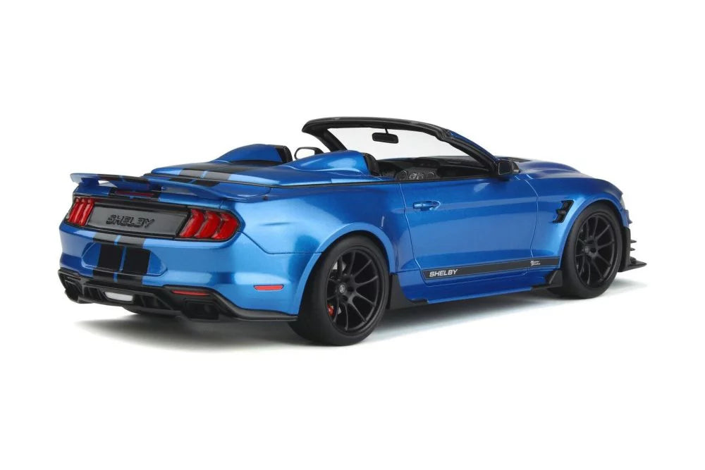 2022 Shelby Super Snake Speedster Convertible, Blue -  Spirit  - 1/18 Scale Resin Car