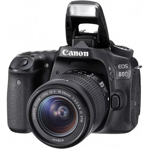 Canon  80D  Camera with 18-55mm Lens + 64GB Expo Advanced Kit