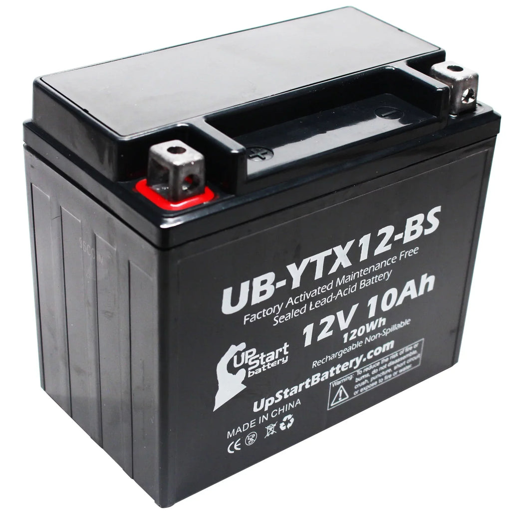 3-Pack UpStart Battery Replacement for 2003 Suzuki - 1000  Factory Activated, Maintenance Free, Motorcycle Battery - 12V, 10Ah, --