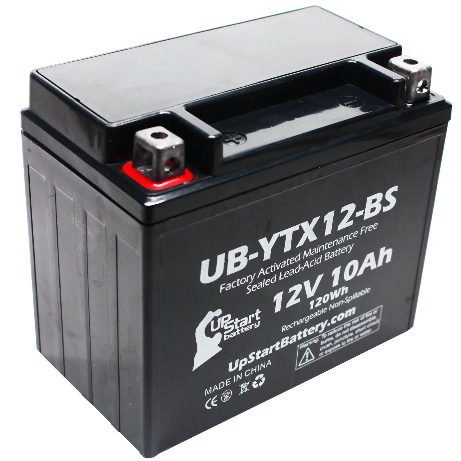 3-Pack UpStart Battery Replacement for 2003 Suzuki - 1000  Factory Activated, Maintenance Free, Motorcycle Battery - 12V, 10Ah, --