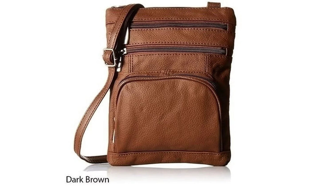 Super Soft Leather Plus Size Crossbody Bag
