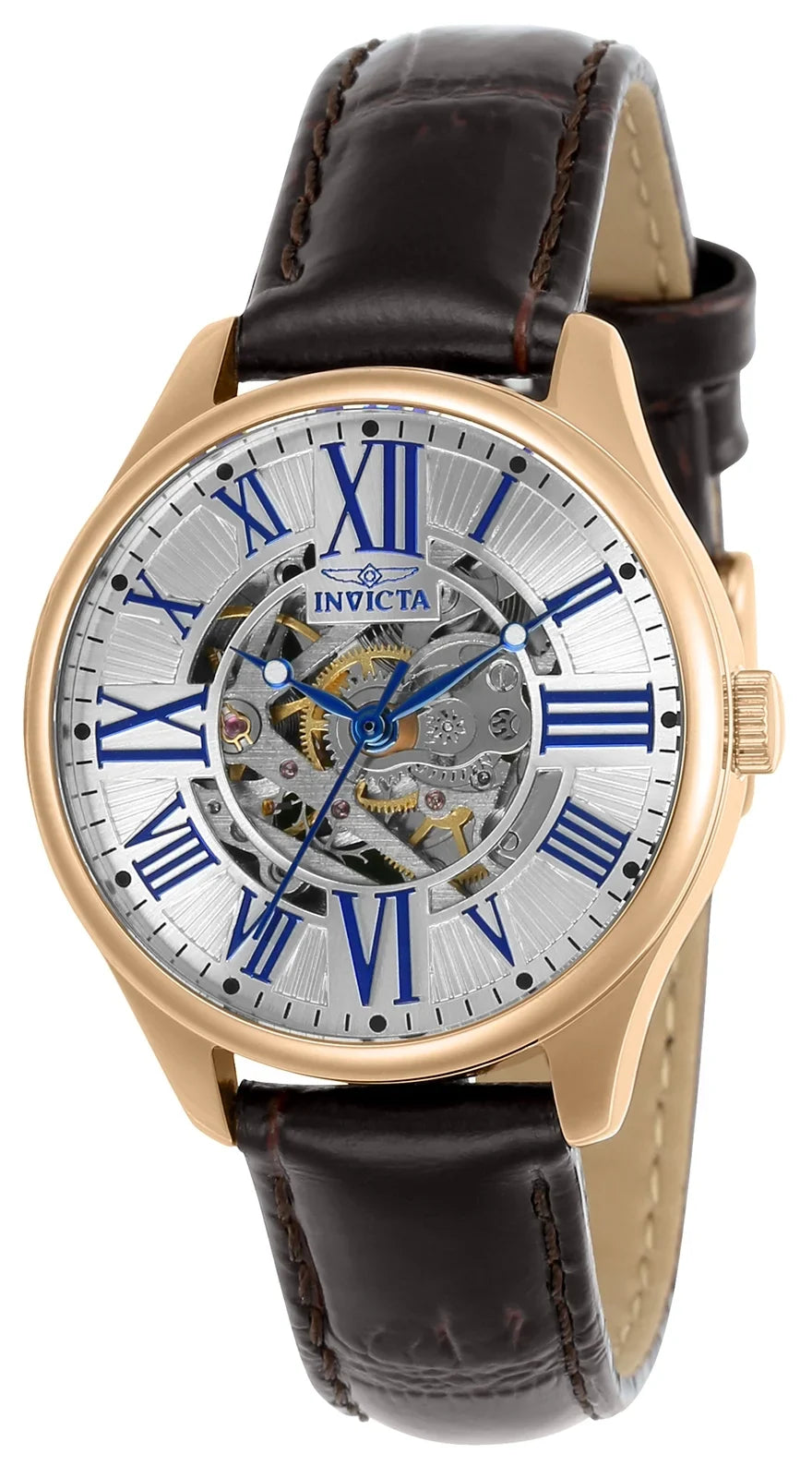 Invicta Women's Vintage 23660 Rose-Gold Leather Automatic Fashion Watch