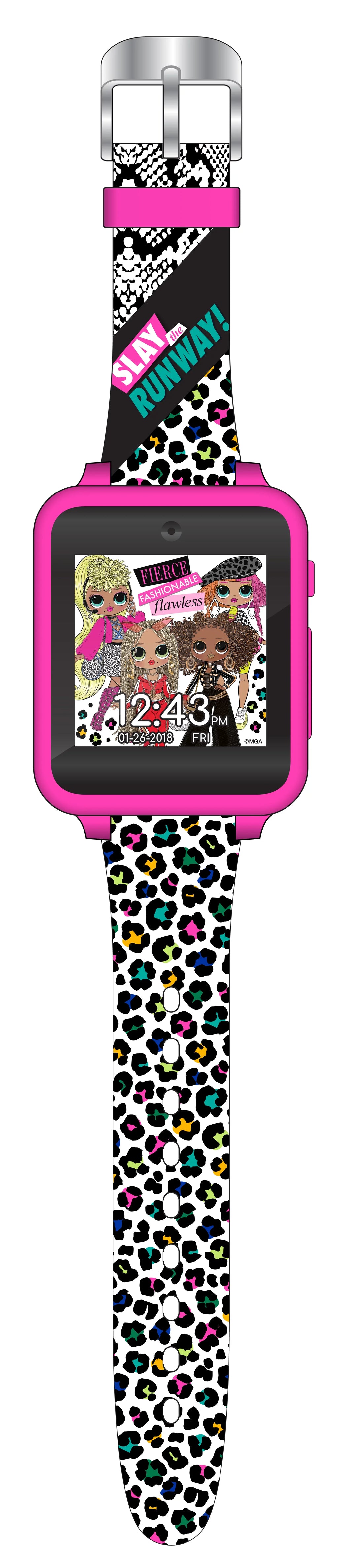 Entertainment  Surprise! Unisex Child iTime Interactive Smartwatch 40mm Pink ()