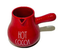 Rae Dunn   Pot Red Ceremic with White  Letter Kitchen