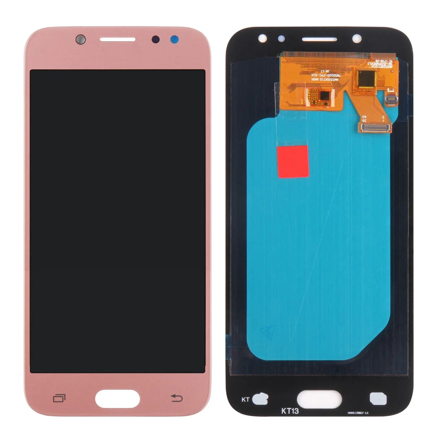 Screen Replacement For  Galaxy  Pro 2017   Display Touch Digitizer Assembly Repair Parts(Pink)