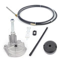 Marine Boat Rotary Helm 12FEET Mechanical/Manual Steering Kit w/12’ Steering Cab