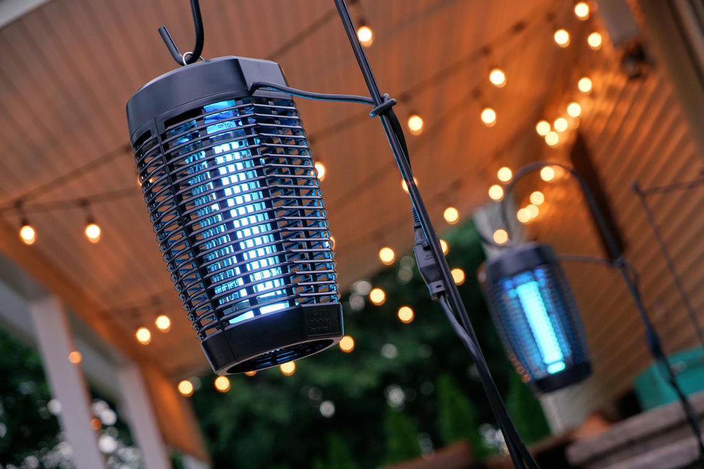 40W Outdoor 1 Acre Mosquito and Bug Zapper, Electronic Insect Killer, Black