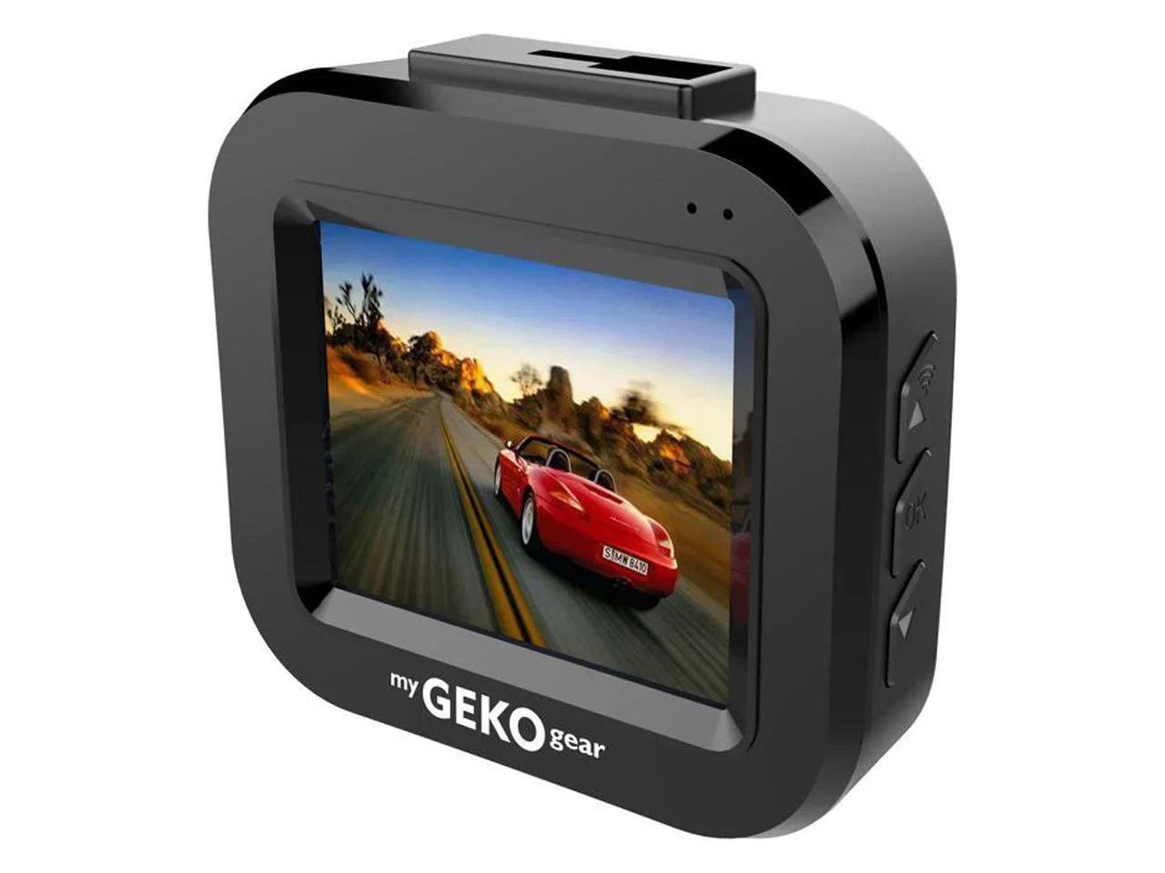 myGEKOgear - Orbit 122 - 1080P Dash Cam, -Sensor, 8GB MicroSD Card and 2 Blindspot Mirrors Included