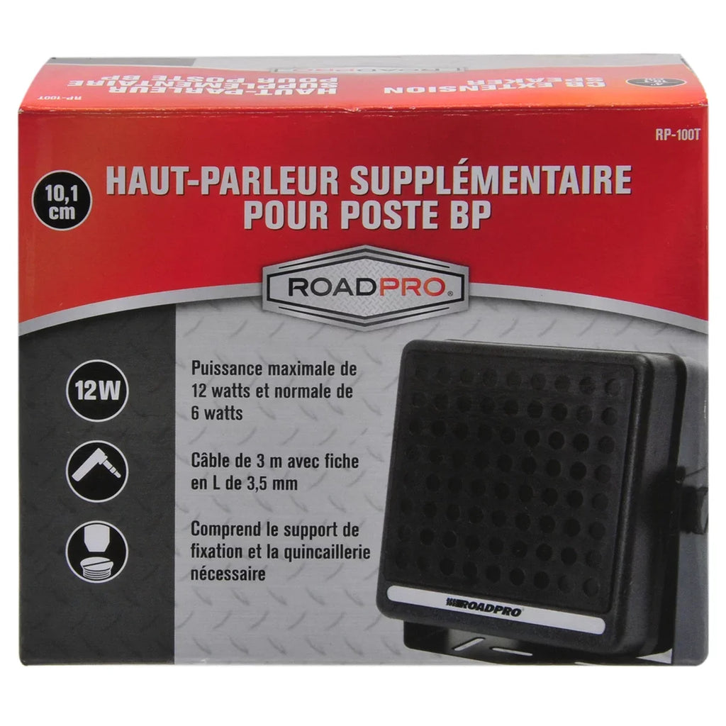 RoadPro 4 Inch  Extension Speaker 12 Watts