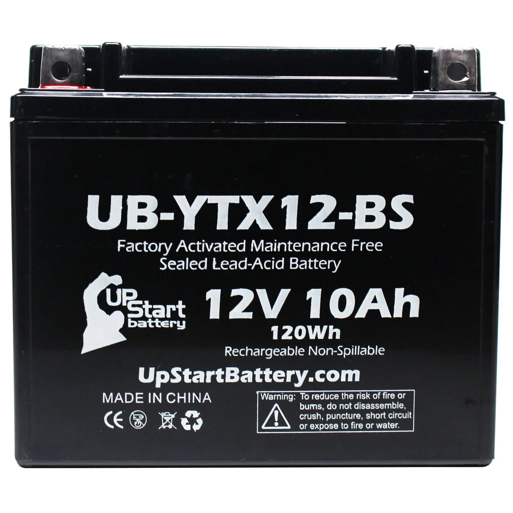 3-Pack UpStart Battery Replacement for 2003 Suzuki - 1000  Factory Activated, Maintenance Free, Motorcycle Battery - 12V, 10Ah, --