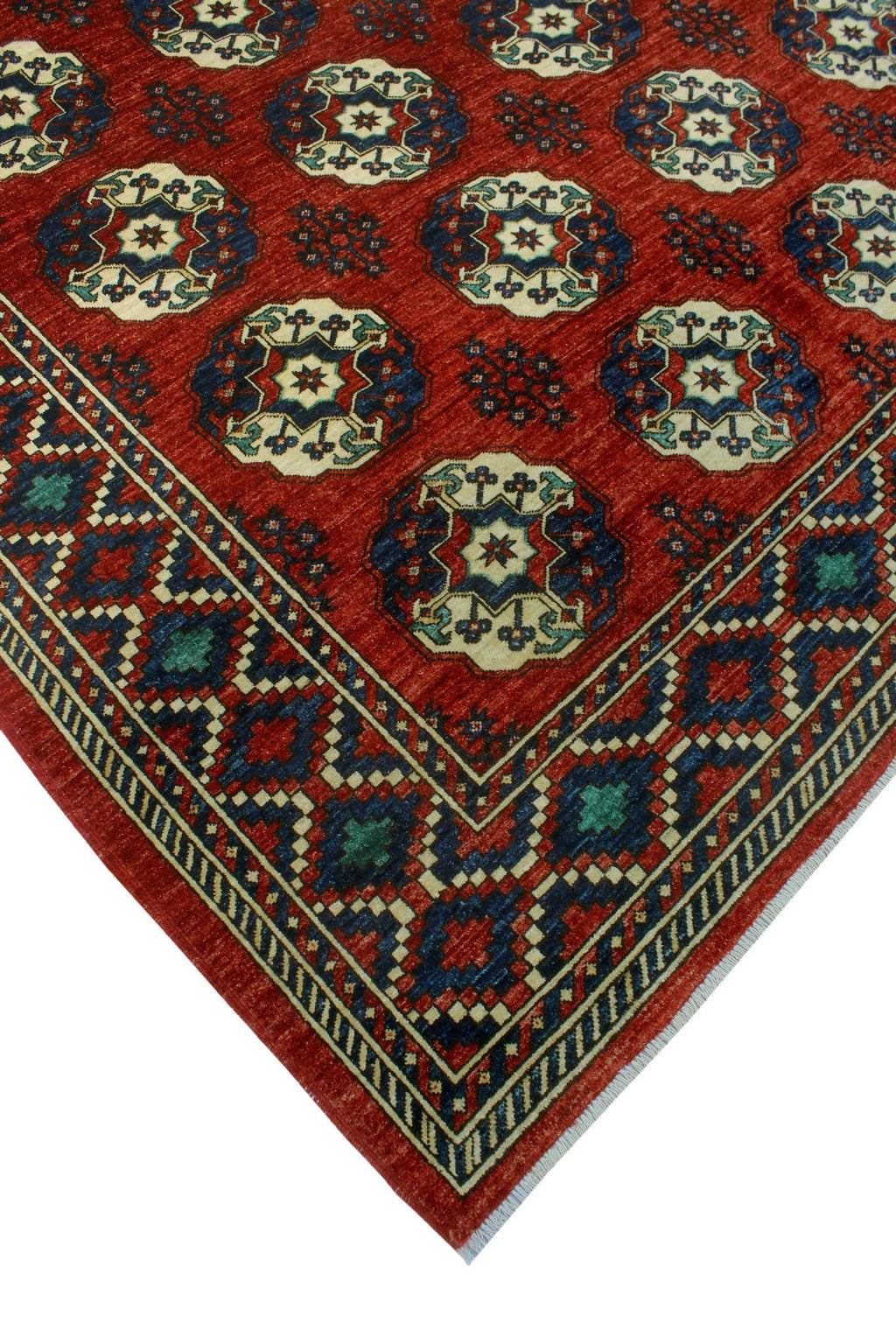 Aria Maysa Red/Blue Rug, 8'3" x 9'10"