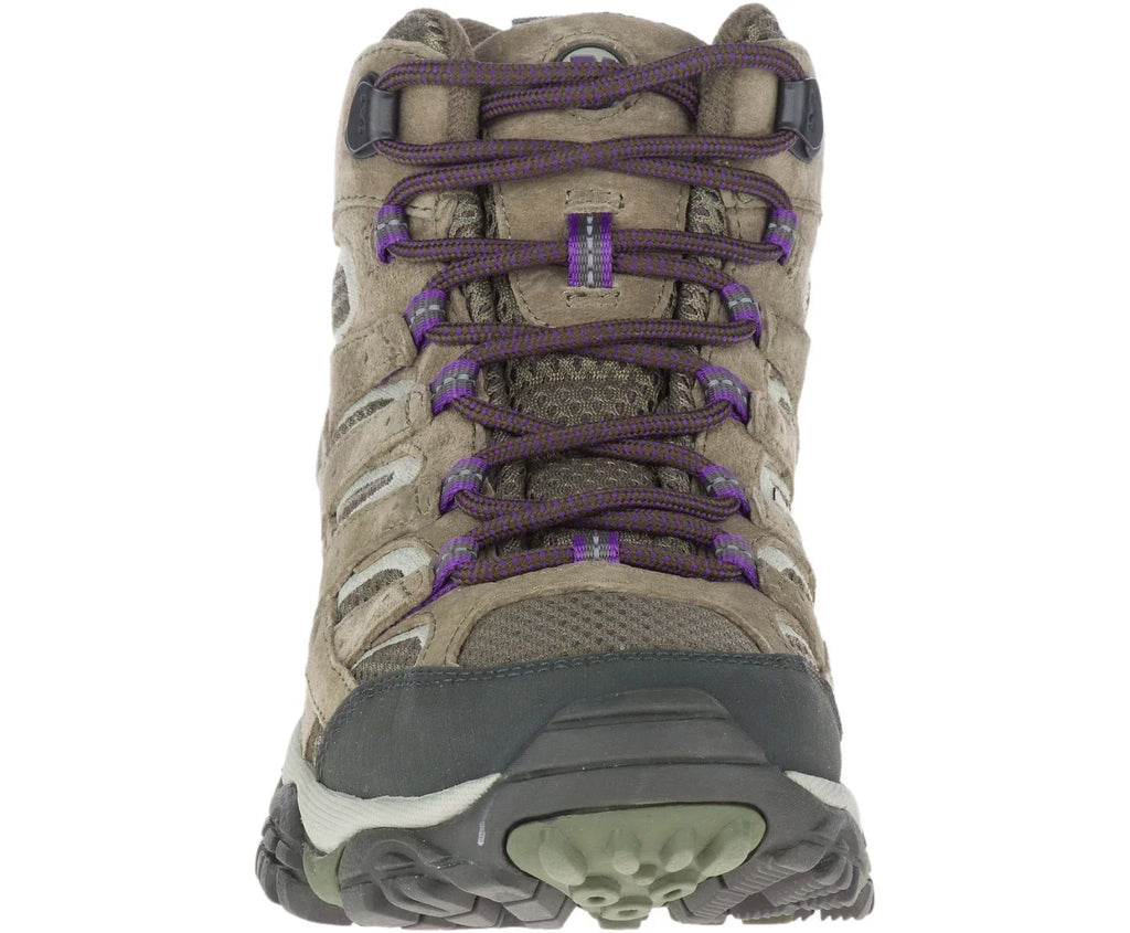 Merrell Women's Moab 2 Ventilator Mid Hiking Shoes, Olive, Size 9 Wide