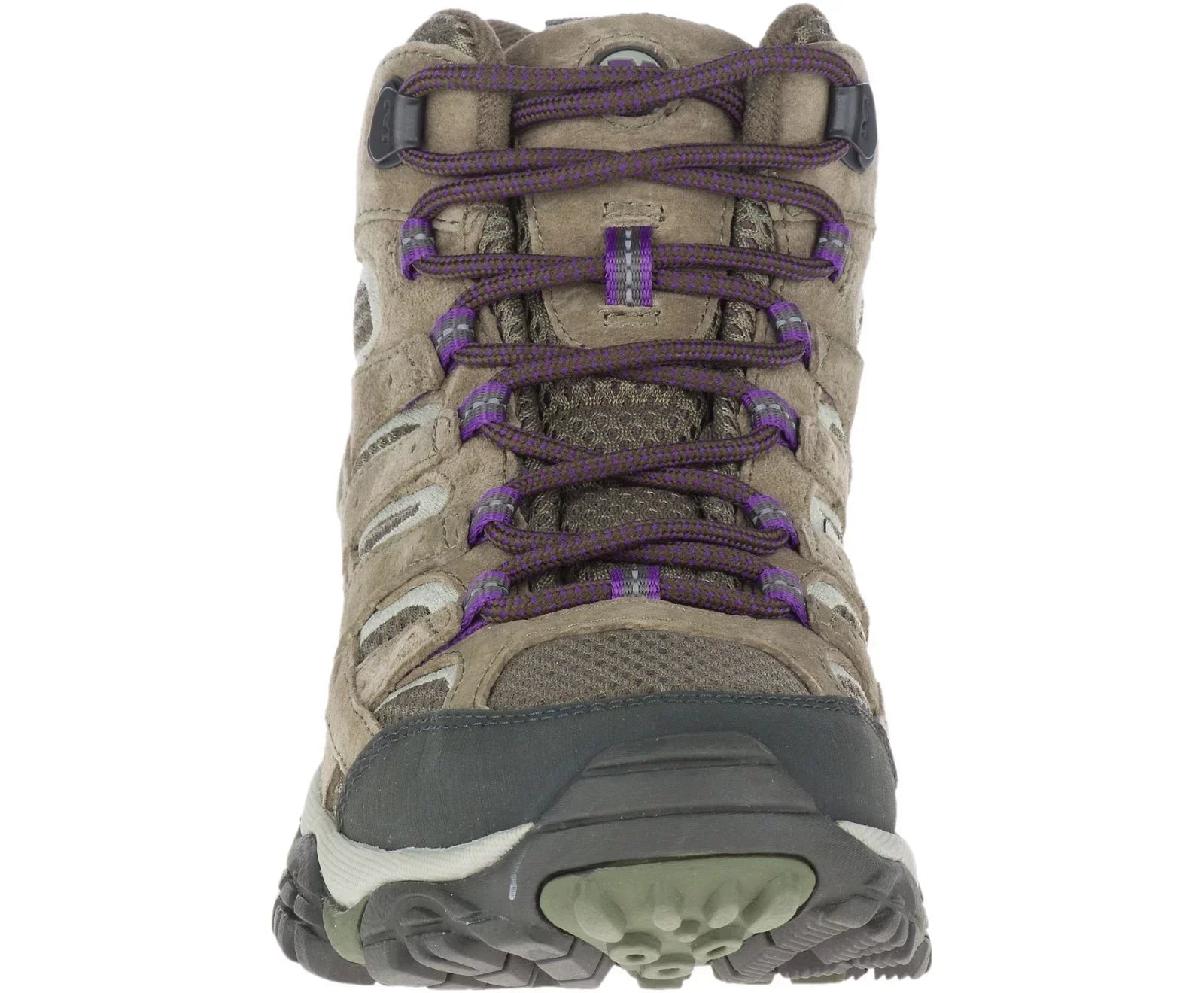 Merrell Women's Moab 2 Ventilator Mid Hiking Shoes, Olive, Size 9 Wide
