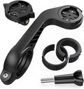 Flush Out Front Mount and Quarter-Turn to Friction Flange Mount Adapter Compatible with Garmin Edge  Bike