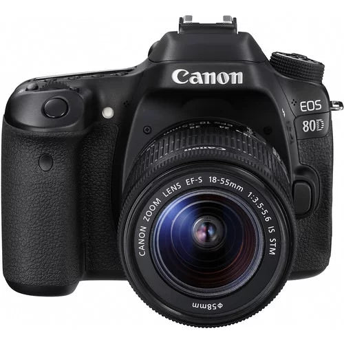 Canon  80D  Camera with 18-55mm Lens + 64GB Expo Advanced Kit
