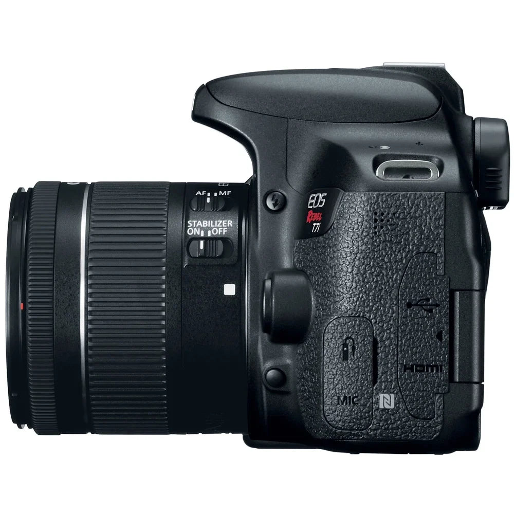 Canon  Rebel T7i/800D  Camera with 18-55mm Lens Memory & Flash Kit