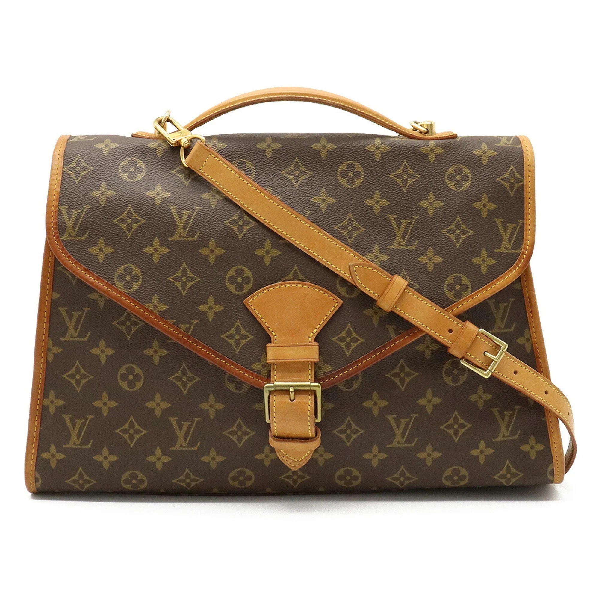 Authenticated Used   Louis Vuitton Monogram Beverly 41 Handbag Bag Shoulder