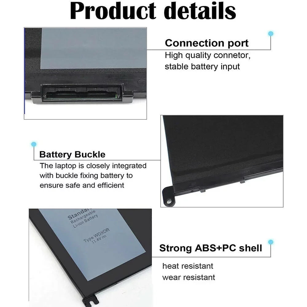 42WH  Battery for Dell Inspiron 5565 7573 Series