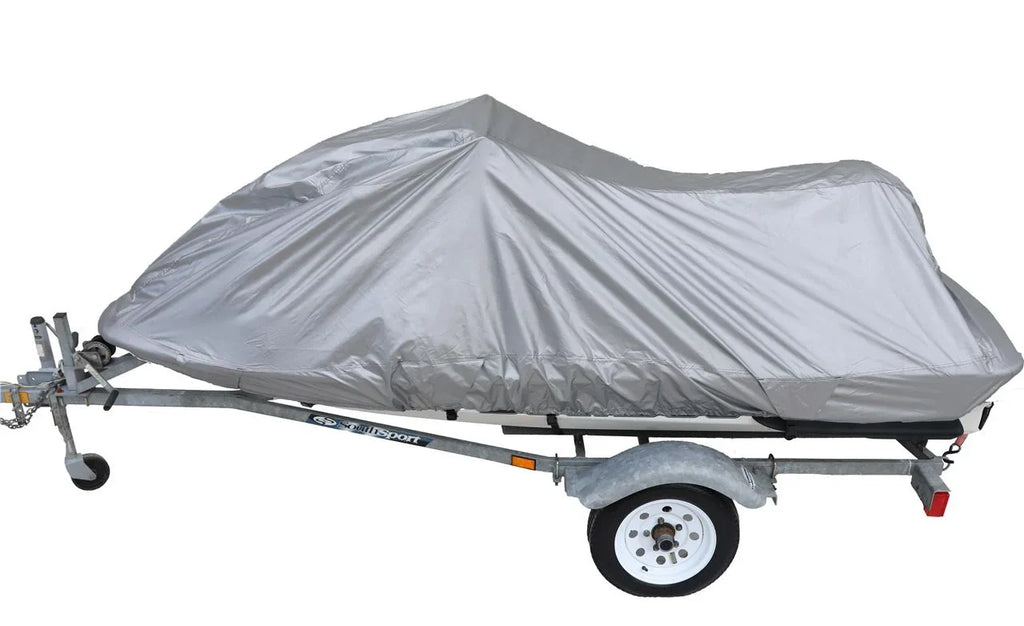 Reflective, Travel, Storage and Mooring Watercraft  Jet Ski Cover for Polaris Genesis i 2001 2002 2003 2004
