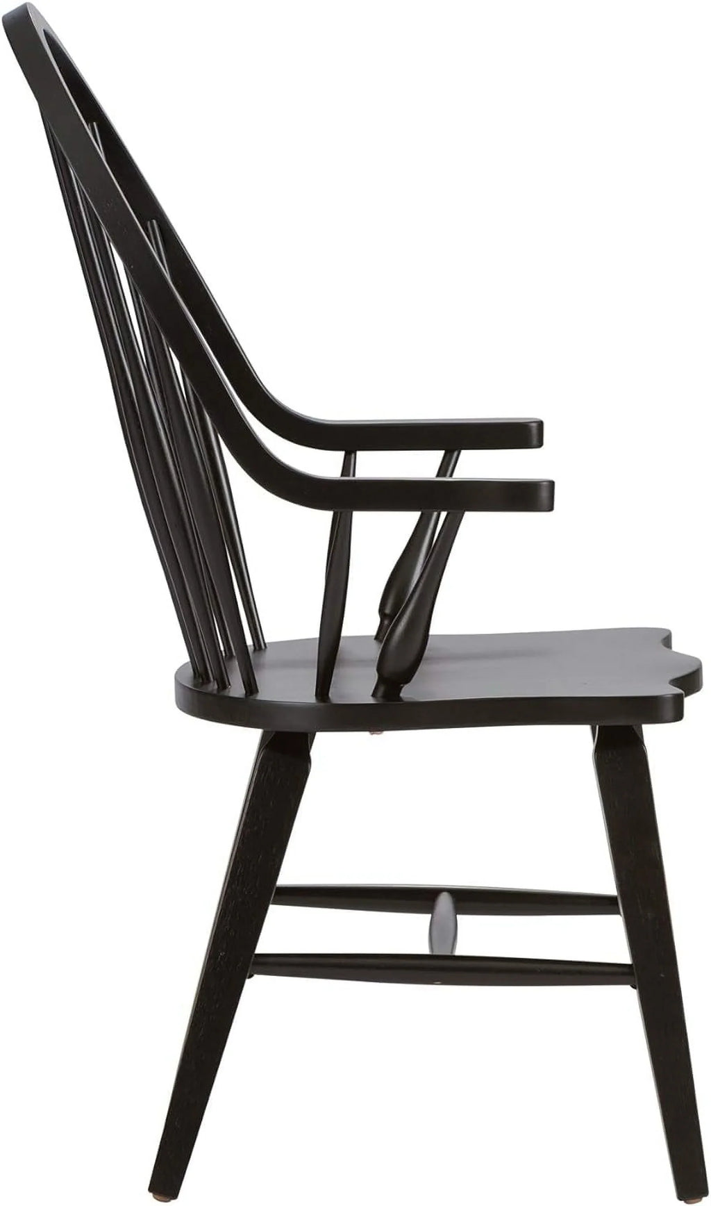 Windsor Back Arm Chair,     , Black