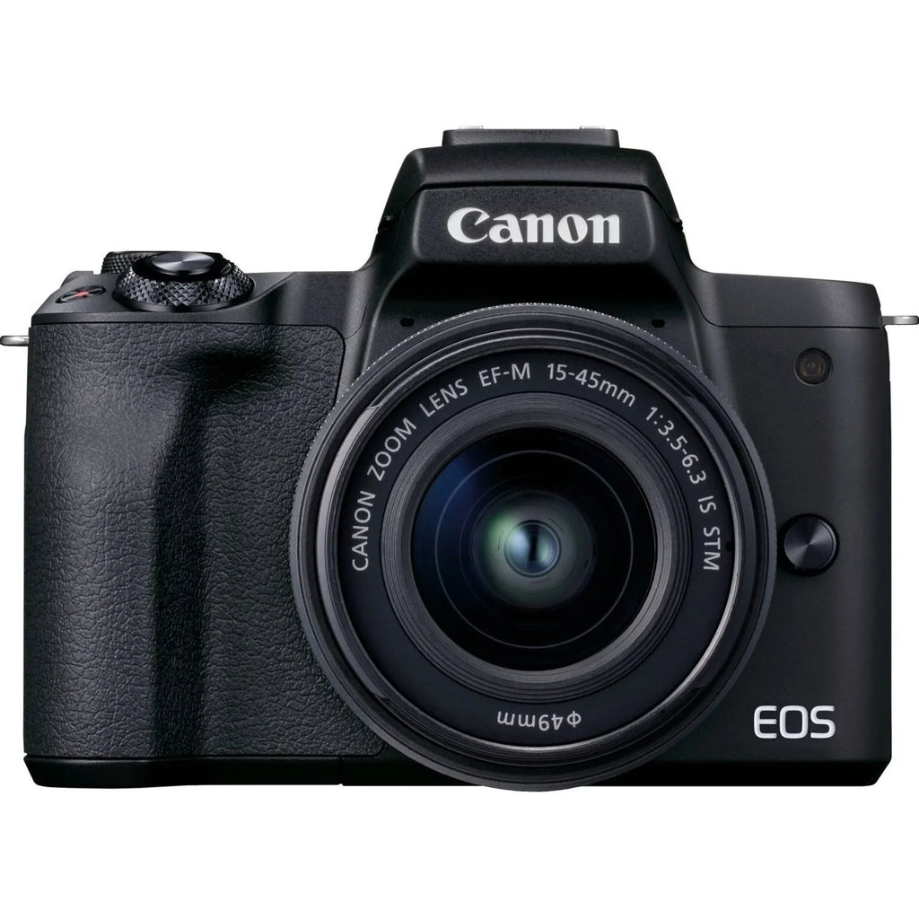 Canon   Mark  24.1 Megapixel Mirrorless Camera with Lens, 0.59", 1.77", Black