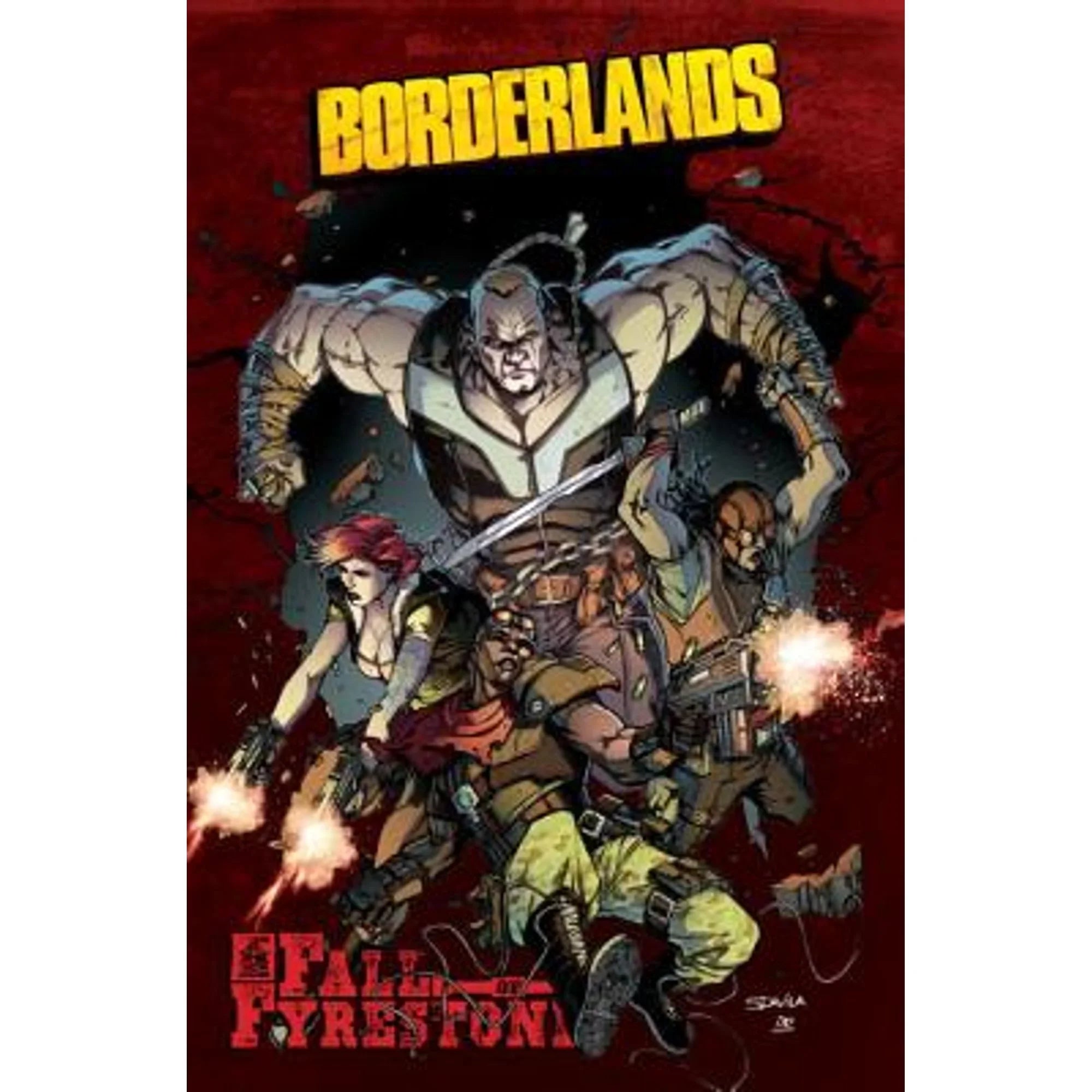 Pre-Owned Borderlands Volume 2: The Fall of Fyrestone (Paperback 9781631401954) by Mike Neumann