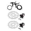Bike Mechanical Disc Brake Front And Rear 160mm Whit Bolts And Cable