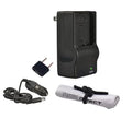 Leica - (Typ 109) Off Camera 'Intelligent' Rapid Charger + Nwv Direct Microfiber Cleaning Cloth.