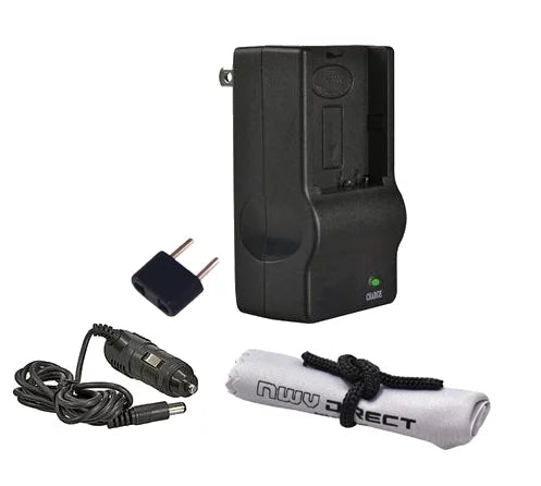 Leica - (Typ 109) Off Camera 'Intelligent' Rapid Charger + Nwv Direct Microfiber Cleaning Cloth.