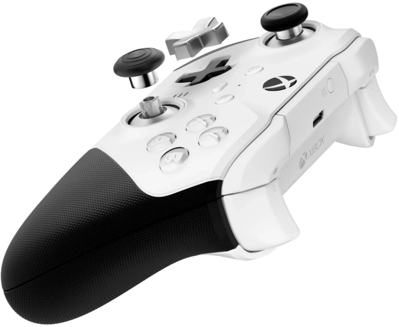 Xbox Elite Series 2 Wireless Controller -White with Xbox Headset & Cleaning Kit