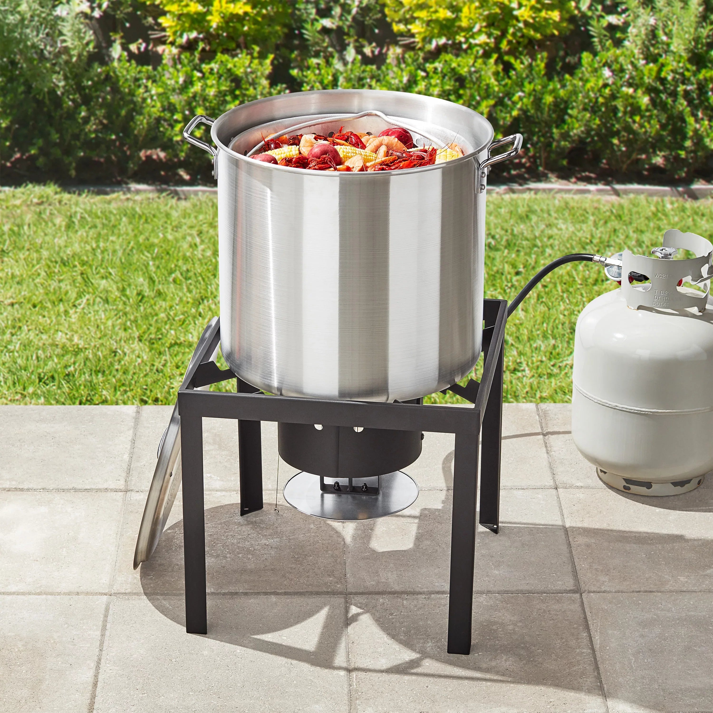 Expert Grill 60 Quart Boiling Pot Kit with Burner