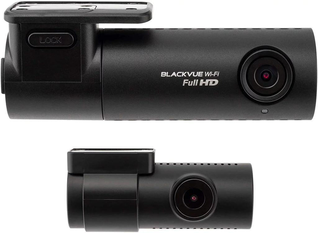 BlackVue -2CH with 32GB microSD Card | Full  Wi-Fi Dashcam | Parking Mode Support with Hogor Lens Cloth