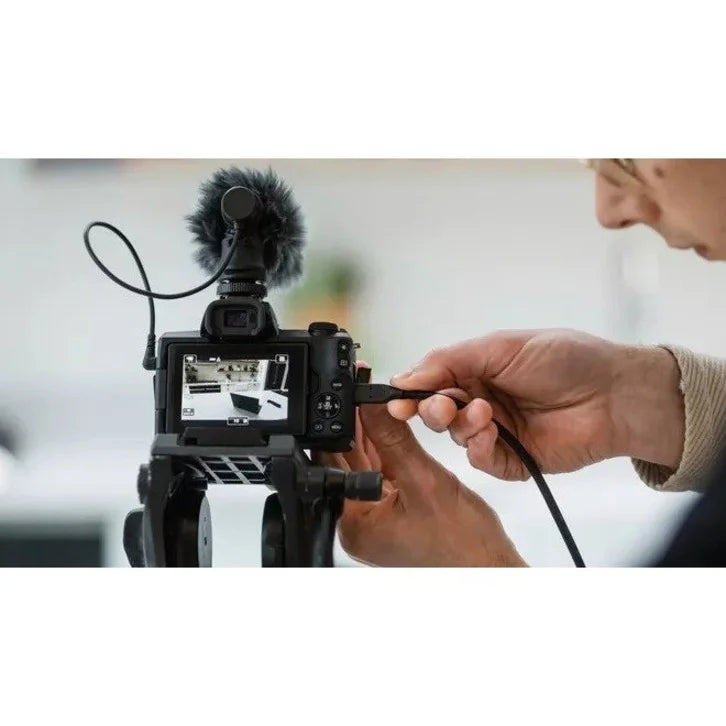 Canon   Mark  24.1 Megapixel Mirrorless Camera with Lens, 0.59", 1.77", Black