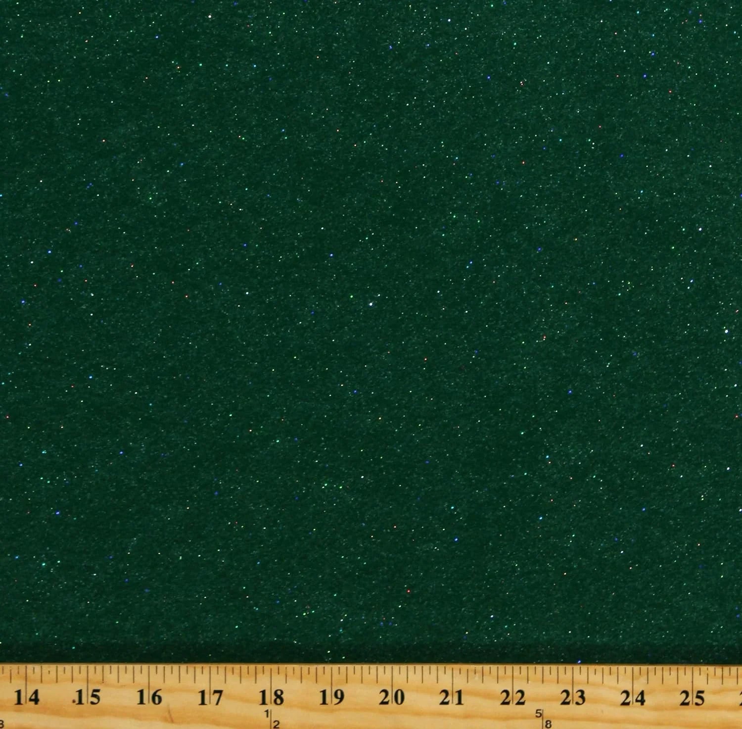 Glitter Felt Green Christmas Tree Sparkly Shimmer Single-Faced 72" Wide / Fabric By The Yard (.36)