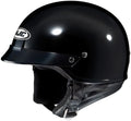 '-2N Solid Gloss Black Helmet size -Large