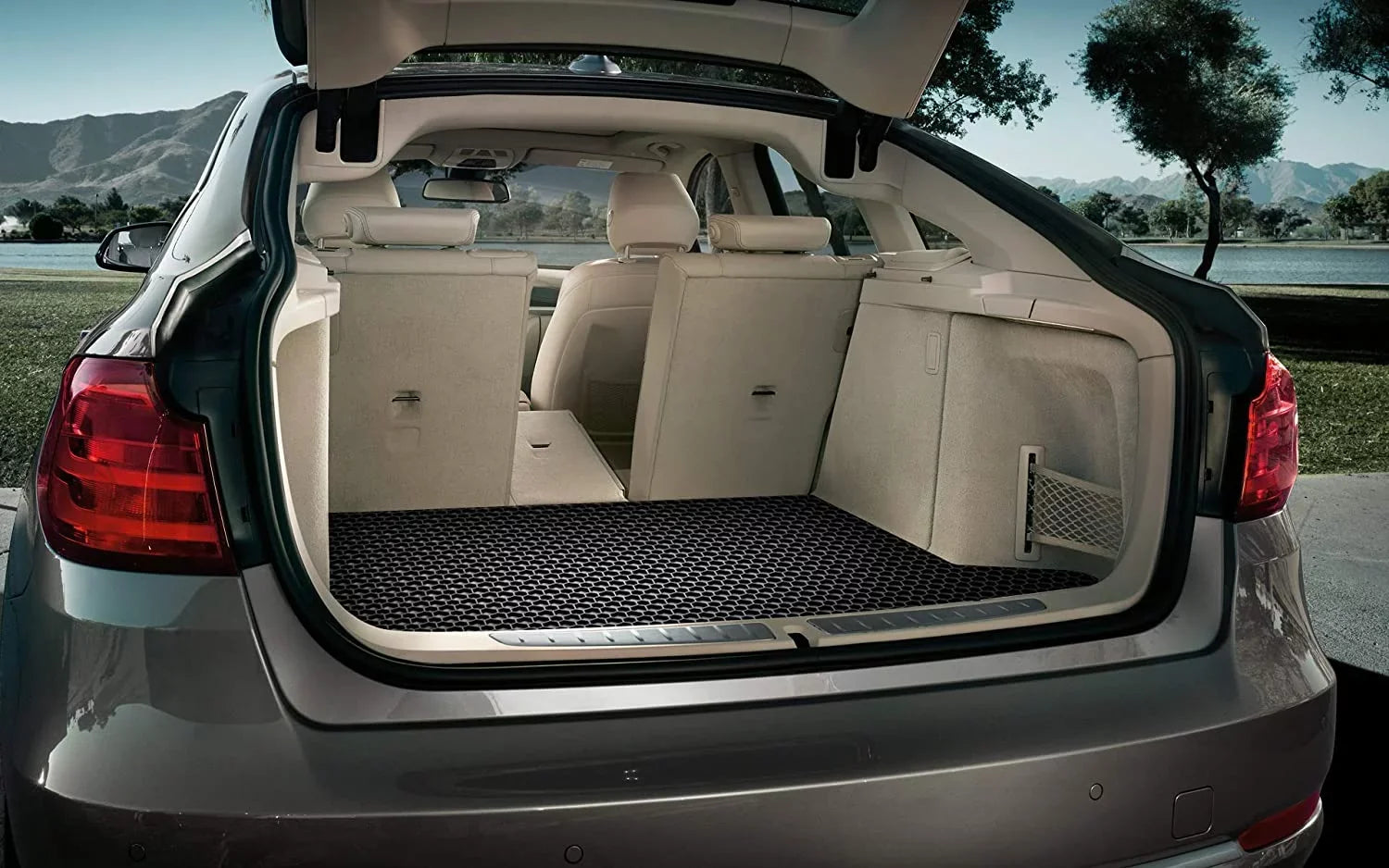 Cargo/Trunk Mat Accessories Compatible with Toyota 4Runner (with 3rd Row Seating & No Cargo Tray) - 2021