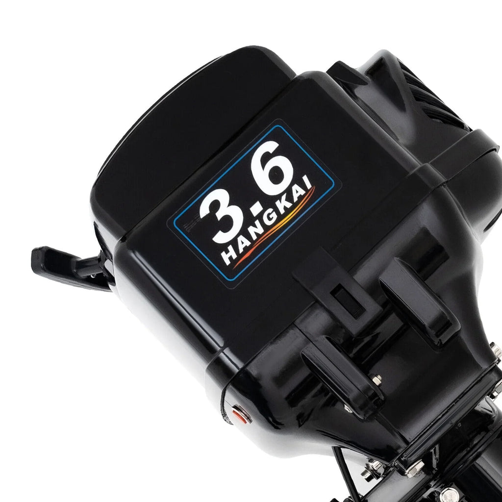 2 Stroke 3.6  Outboard Motor Fishing Boat Engine Water Cooling  Outboard Boat Motor 90cm/35.4in